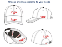 Casquette de baseball vintage bicolore sportive en Oxford avec logo brodé en relief 3D, 6 panneaux, personnalisable OEM, haute qualité