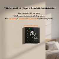 Thermostat intelligent programmable sans fil FCU, contrôleur Wifi, thermostat électronique pour chambre froide