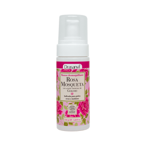 Espuma Limpiadora Facial de Rosa Mosqueta Drasanvi 150ml, Ecocert BIO, Limpieza Profunda, Reafirmante, Limpiador de Poros, Apto para Piel con Acné - Product Image 1