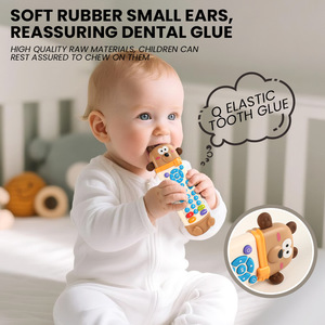 Juguete para bebés y niños pequeños, simulación de control remoto, luz y música para niños, aprendizaje, educación temprana e inteligencia, juguete para bebés - Product Image 4