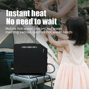 <span class=keywords><strong>Chauffe</strong></span>-<span class=keywords><strong>eau</strong></span> portable extérieur au GPL DC12V 12KW/H 6L/min en acier pour camping, caravane et douche - Product Image 2