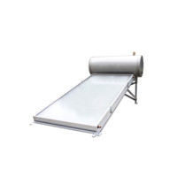 Chauffe-eau solaire en émail, réservoir intérieur vertical horizontal avec double enveloppe, plaque plate murale