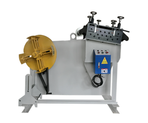 <span class=keywords><strong>2</strong></span> in 1 Coil Uncoiler Straightener Metal Sheet Unwinder Steel Plate Coiling Straightening untuk Jalur Pengumpan Mesin Press Tenaga - Product Image 6