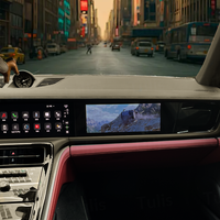 Tulis Android 11 pouces unité principale pour Porsche Panamera 2024 2025 copilote écran passager multimédia divertissement lecteur vidéo
