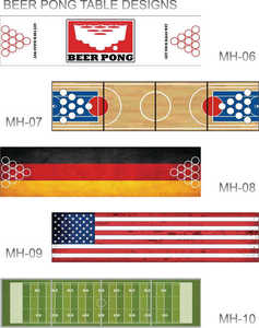 Mesa de Beer Pong Plegable Impermeable de 8 Pies, Personalizable con Impresión Digital, para Uso Comercial - Product Image 5