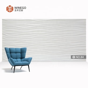 Winego <span class=keywords><strong>MDF</strong></span> 3D tấm Tường thiết kế nội thất vật liệu trang trí Acoustic tấm Tường cho auditoriums - Product Image 2