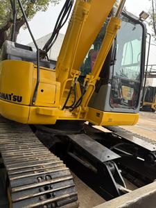 Venta caliente usado Komatsu PC56 Mini pequeña excavadora 12,8 toneladas Original motor japonés Super rendimiento Bulldozer Crawler - Product Image 5