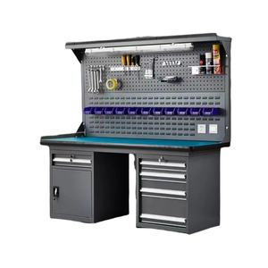 Estación <span class=keywords><strong>de</strong></span> <span class=keywords><strong>trabajo</strong></span> para personal <span class=keywords><strong>de</strong></span> taller industrial <span class=keywords><strong>Banco</strong></span> <span class=keywords><strong>de</strong></span> carpintería <span class=keywords><strong>con</strong></span> herramienta Tablero <span class=keywords><strong>de</strong></span> clavijas y cajones <span class=keywords><strong>Banco</strong></span> <span class=keywords><strong>de</strong></span> <span class=keywords><strong>trabajo</strong></span> <span class=keywords><strong>de</strong></span> almacenamiento <span class=keywords><strong>de</strong></span> garaje - Product Image 6