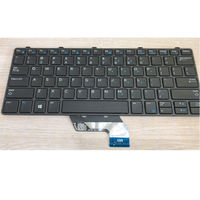 Keyboard Laptop Baru Layout US untuk DELL Latitude 13 3380 3180 3189 Laptop 343NN 0343NN Notebook Keyboard US