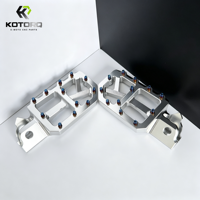 Repose-pieds en aluminium CNC KOTORQ de style Y pour moto électrique tout-terrain, amélioration pour Talaria MX4, pièces de mise à niveau pour motard, pièces de mise à niveau pour E-Moto
