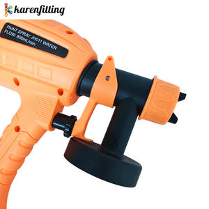 Pistolet pulvérisateur de peinture HVLP avec joints de nettoyage et de soufflage Tailles de buses et modèles de pulvérisation pour ponts, murs, portes, projets de bricolage - Product Image 4