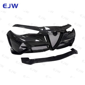 Disponible para parachoques delantero de fibra de carbono verdadero DE 2016 + Alpha Romeo Giulia GTAM y guardabarros de fibra de carbono Nueva condición - Product Image 5