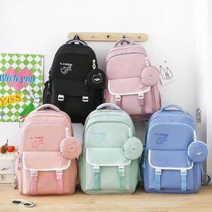 Mochila Escolar de Alta Calidad, Bolsa de Viaje para Estudiantes con Cierre, Mochila Escolar para Niñas, Mochila Impermeable de Nailon - Product Image 1