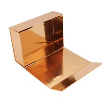 Boîte à vêtements pliable, boîte cadeau, emballage pour flacon de parfum, boîtes pour sérum de soin de la peau, boîte tendance jetable, boîte à fermeture magnétique