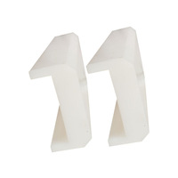Pièces en plastique ABS de haute précision pour fraisage, 5 pièces, POM PEEK pfte PA PPS Delrin pièces en plastique, tournage CNC