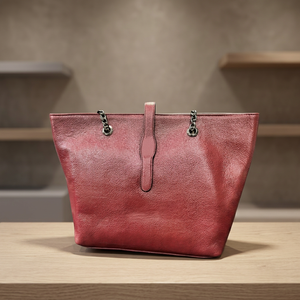BS INTERNATIONAL Genuine Leather Durable Waterproof Fashion Ladies Clutch Handbag Premium Grade 100% Zipper Shoulder Strap 1L - Product Image 4