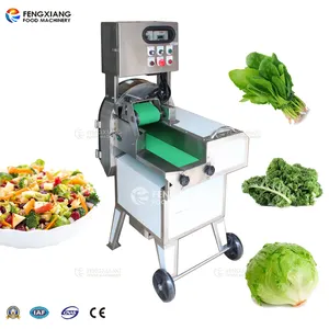 Electric Automatic Kale Spinach Lettuce Salad Cutting Machine