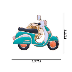 Phim Hoạt Hình Xe Máy Đầu Máy Trâm Pin Men Biểu Tượng Pin Nút Áo Khoác Ba Lô Huy Hiệu Cho Cậu Bé Cô Gái Trẻ Em Đồ Trang Sức - Product Image 5