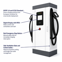 Borne de recharge rapide pour véhicules électriques Wanbo-559, norme européenne, 60-120 kW, OCPP 1.6, CCS2, CE