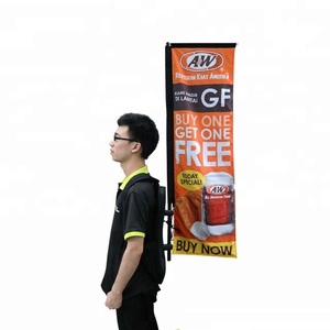 Mochilas Promocionales con Pancartas para Caminar - Product Image 1