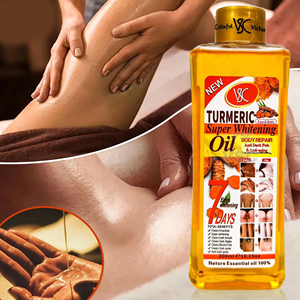 200 мл Золотое отбеливающее масло для тела с куркумой, супер-отбеливающее, высшего качества, хит продаж, масло с куркумой для осветления кожи - Product Image 1