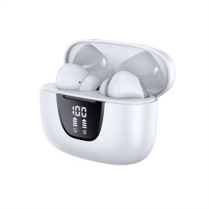 AGETUNR ENC S42 Nuevo diseño TWS Auriculares BT V5.3 Micrófono dual incorporado Cancelación de ruido ambiental Llamada <span class=keywords><strong>manos</strong></span> <span class=keywords><strong>libres</strong></span> Ajuste de volumen - Product Image 4