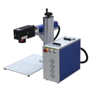 3D galvanometer, relief engraving, deep engraving, high-speed marking fiber optic split marking machine 20W-100W