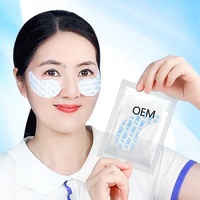 Patchs Hydrogel au Collagène OEM Marque Blanche Anti-Rides Cernes Poches Sous les Yeux Personnalisables avec Support Non-Tissé Vente en Gros