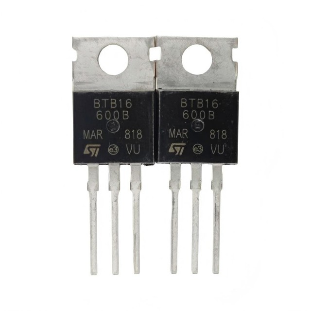 BTB16-600B BTB16 Direct Insertion TO-220 16A/600V Bidirectional Thyristor