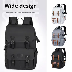 Sac à dos étanche anti-vol Oxford pour appareil photo Canon Sony Fuji SLR support de trépied sac pour appareil photo - Product Image 4