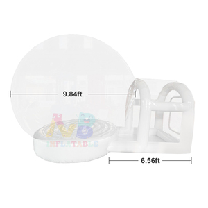 Trong kho thương mại rõ ràng <span class=keywords><strong>Inflatable</strong></span> bóng Dome bong bóng lều bán buôn bouncy <span class=keywords><strong>Inflatable</strong></span> Bong Bóng nhà cho trẻ em - Product Image 6