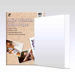 Mürekkep Püskürtmeli Lazer Karışık Baskıya Uygun Geçici Dövme Sayfaları Su Transferi DIY Malzemesi Projeler Partiler Etkinlikler Atölyeler için - Product Image 1