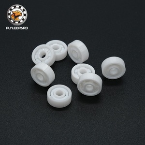Rodamientos de Bolas de Cerámica Flyleopard Mr624 4x13x5mm, Óxido de Zirconio, Diseño Abierto, Alta Velocidad, para Equipos de Pesca - Product Image 1