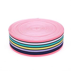 New Design Elastic Band Colorful Color Multiple Use Material Can Be Customized Polyester Rubber with Rubber - Product Image 6