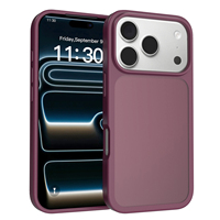 Coque de téléphone transparente mate 2,0 mm pour iPhone 18 Pro Max 17 Air 16E 15 14 Plus 13 12 11 Pro, coques de téléphone rigides antichoc