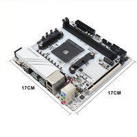 Nouvelle carte mère JINGYUE B550I Mini-ITX AM4 double M.2 DDR4 double PCIe 4.0 graphismes intégrés 64 Go pour PC de jeu AMD SATA