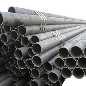 Factory Directly Sale ERW Iron Pipe 6 Meter Welded Steel Pipe Round Erw Black Carbon Steel Pipe