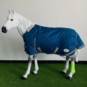200gr冬用,新着ソフトリップストップ生地乗馬服軽量馬用ラグ馬用ブランケット - Product Image 2