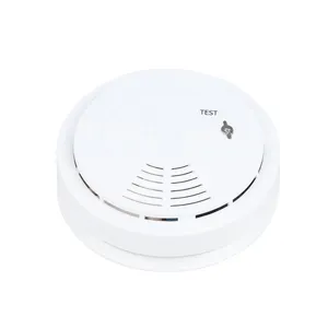 433MHz EV1527 85dB rilevatore di fumo Wireless rilevatore di allarme antincendio 9V batteria luce LED per la protezione della sicurezza domestica