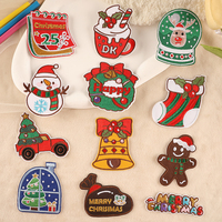 Patch brodé de Noël de haute qualité, motif arbre de Noël