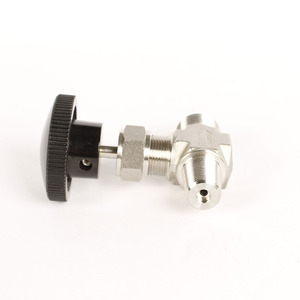 Bền OEM của nhãn hiệu thép không gỉ <span class=keywords><strong>1</strong></span>/4 ''nam Chủ Đề Cơ Sở Phương tiện truyền thông kim van với nhựa xử lý - Product Image 3