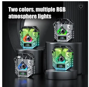 H9 <span class=keywords><strong>Auriculares</strong></span> Inalámbricos para Videojuegos con Micrófono Alta Sensibilidad EN LA Oreja Juego Música Cancelación de Ruido Micrófono en Línea HD <span class=keywords><strong>Audi</strong></span> - Product Image 3