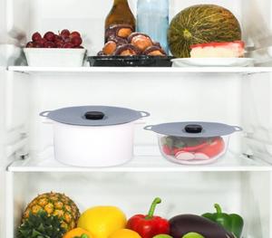 Vaisselle multicolore personnalisée couvercle de casserole en silicone pour réfrigérateur couvercle anti-débordement couvercle de conservation de la fraîcheur - Product Image 3