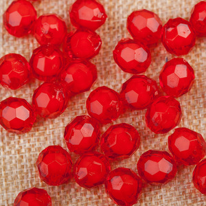 Acrylic <b>Beads</b> 10-20mm Round 32-Faceted For Jewelry Making DIY Beading Bulk Wholesale - Product Image 2