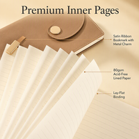 Carnet de notes A5 en cuir PU avec logo personnalisé, fermeture magnétique, marque-page, OEM ODM, cadeau d'entreprise, agenda, 100 feuilles