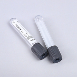 Consommables médicaux <span class=keywords><strong>Tube</strong></span> de prélèvement sanguin sous vide à tête grise à usage unique - Product Image 2