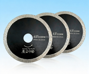 4,5 İnç Sıcak Preslenmiş Elmas Testere Bıçağı Süper İnce Sürekli Elmas Kesme Diski Fayans Mermer Granit Seramik için - Product Image 4