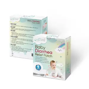 Adesivo de alívio de diarrhea, adesivo anti-diarrhea leve sem estimulação de bebê, adesivo para alívio de diarrhea