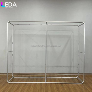 LEDA Simple Rounded 3D Background <b>Wedding</b> Ceremony Decor Metal Backdrop <b>Frame</b> for Outdoor Event Stage - Product Image 2