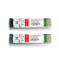 Transceiver CFTX SFP28 25G BiDi 10km 1330nm/1270nm LC |   Kompatibel dengan untuk |   25GBASE-BXD |   SFP-10G-LR SR |   POE 5G